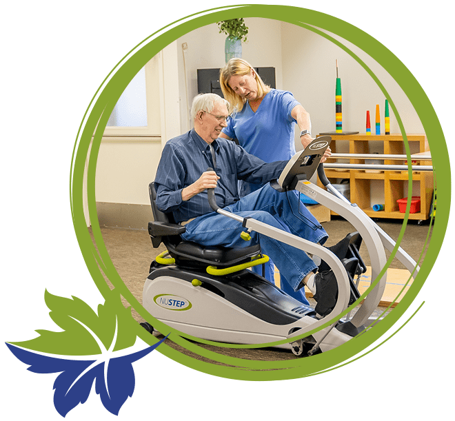 Sharmar Village resident receiving care